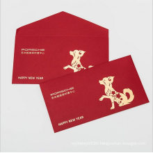 Hot Sale Custom Chinese Spring Festival Greeting Lucky Red Envelope Printing